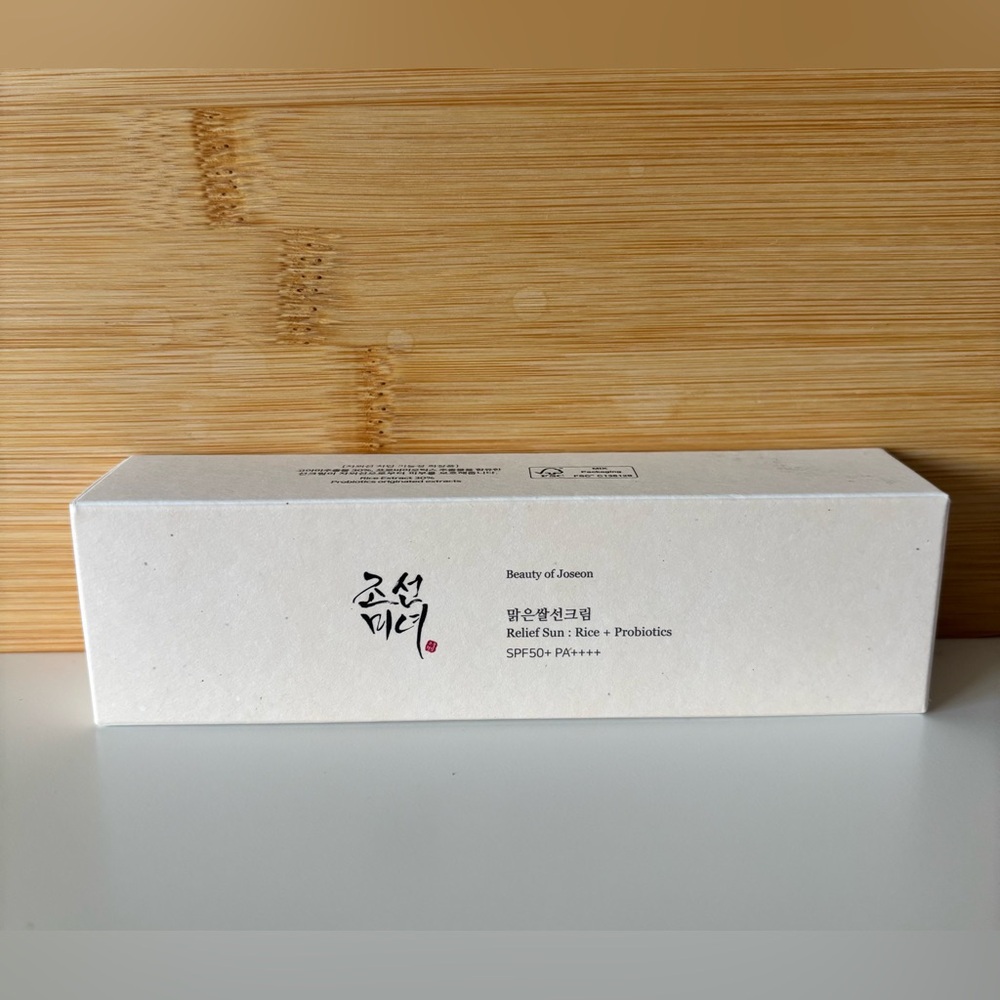 Beauty of joseon relief sun: rice + probiotics SPF 50+ PA++++